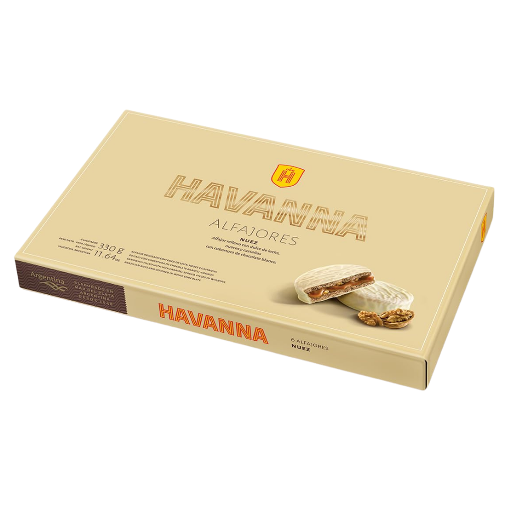 Havanna Alfajores de Nuez 6 Unidades