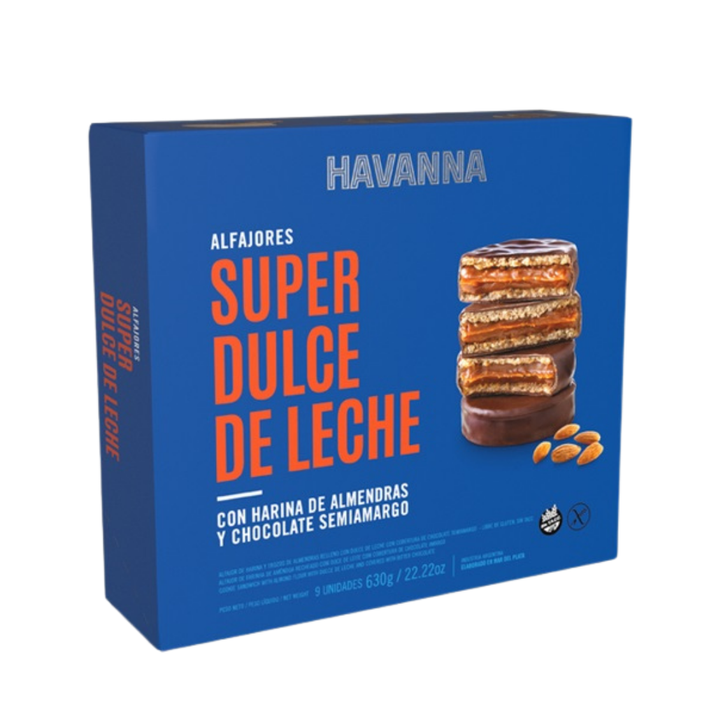 Havanna Alfajores Super Dulce de Leche 4 Uds Sin Gluten