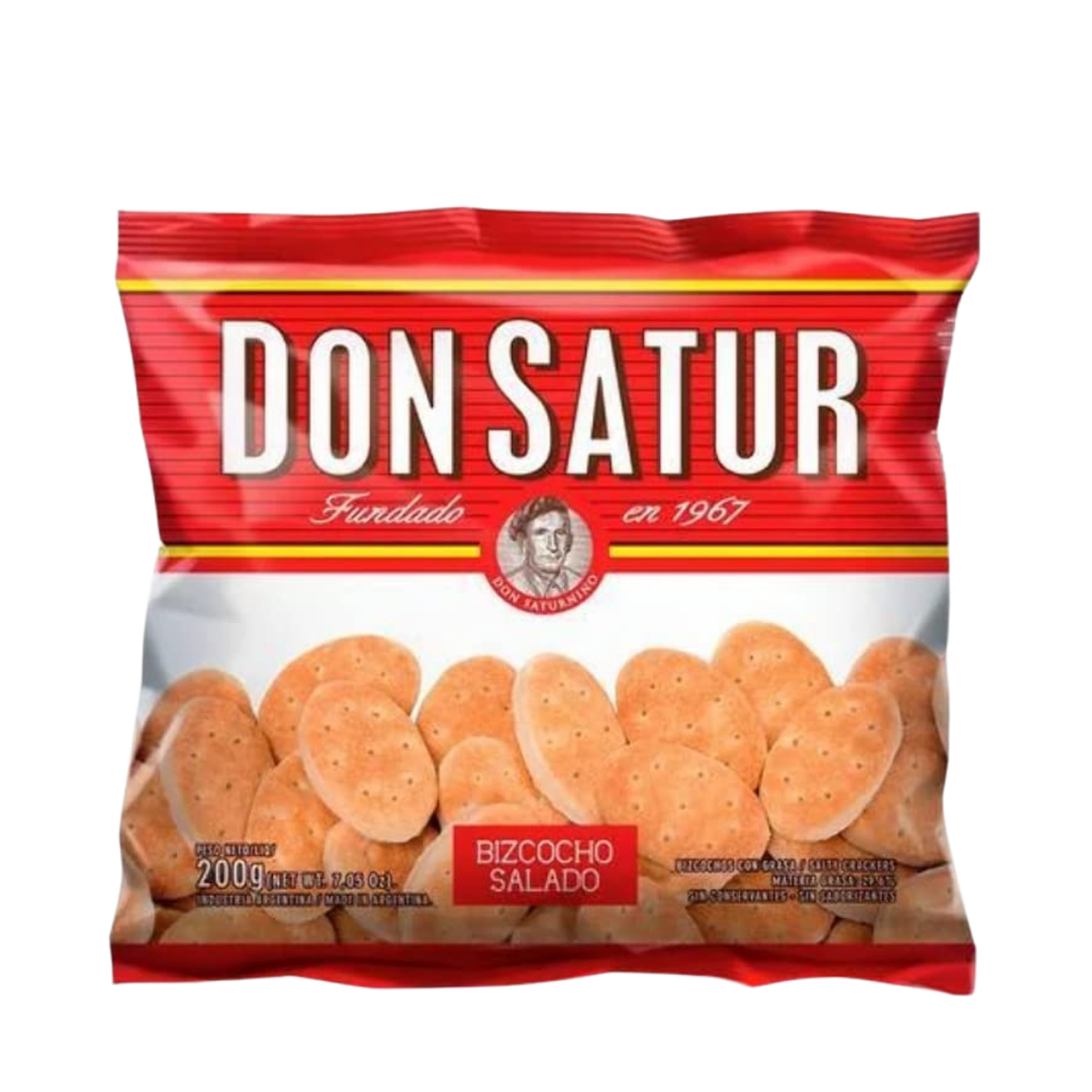 Don Satur Bizcochitos Salados 200 Grs