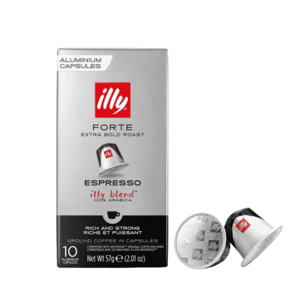 Illy Nespresso Compatible Forte 10 Uds