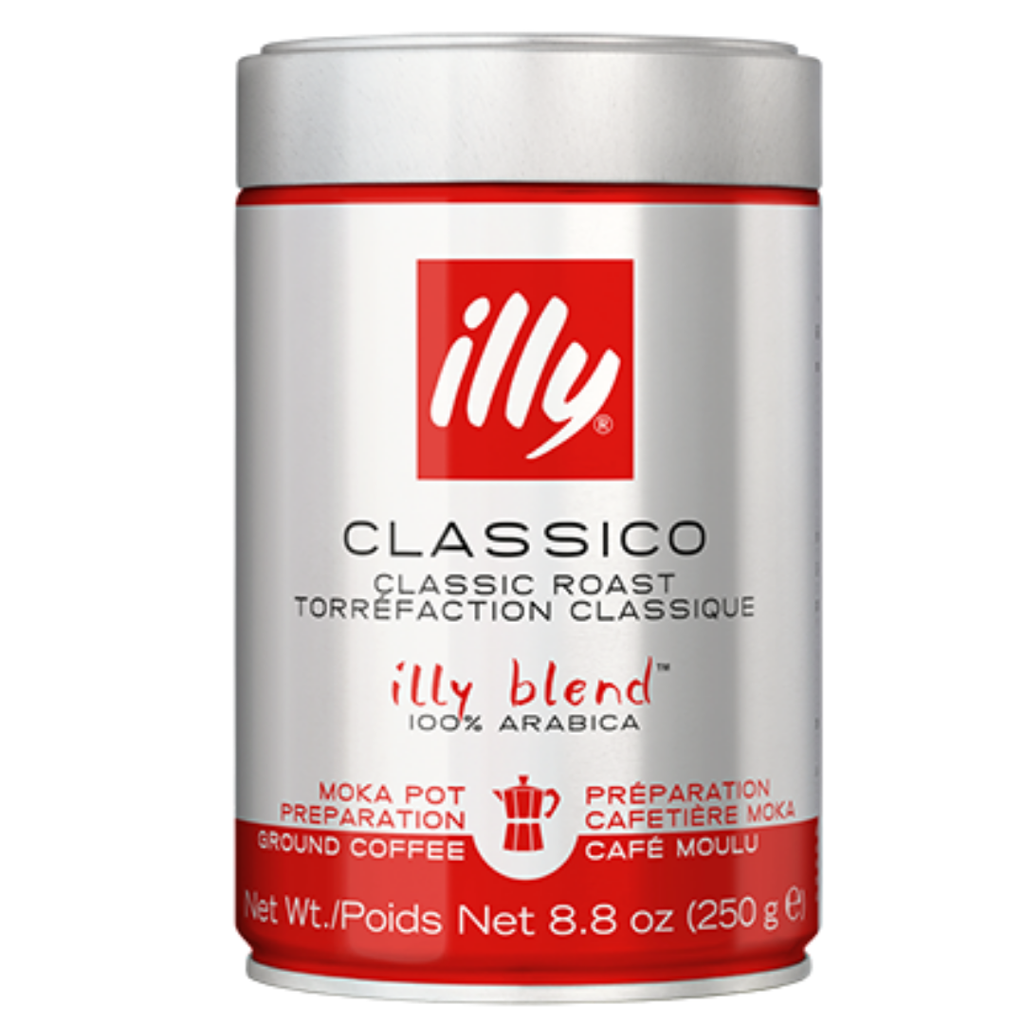 Illy Café Molido Clásico Moka 250 Grs