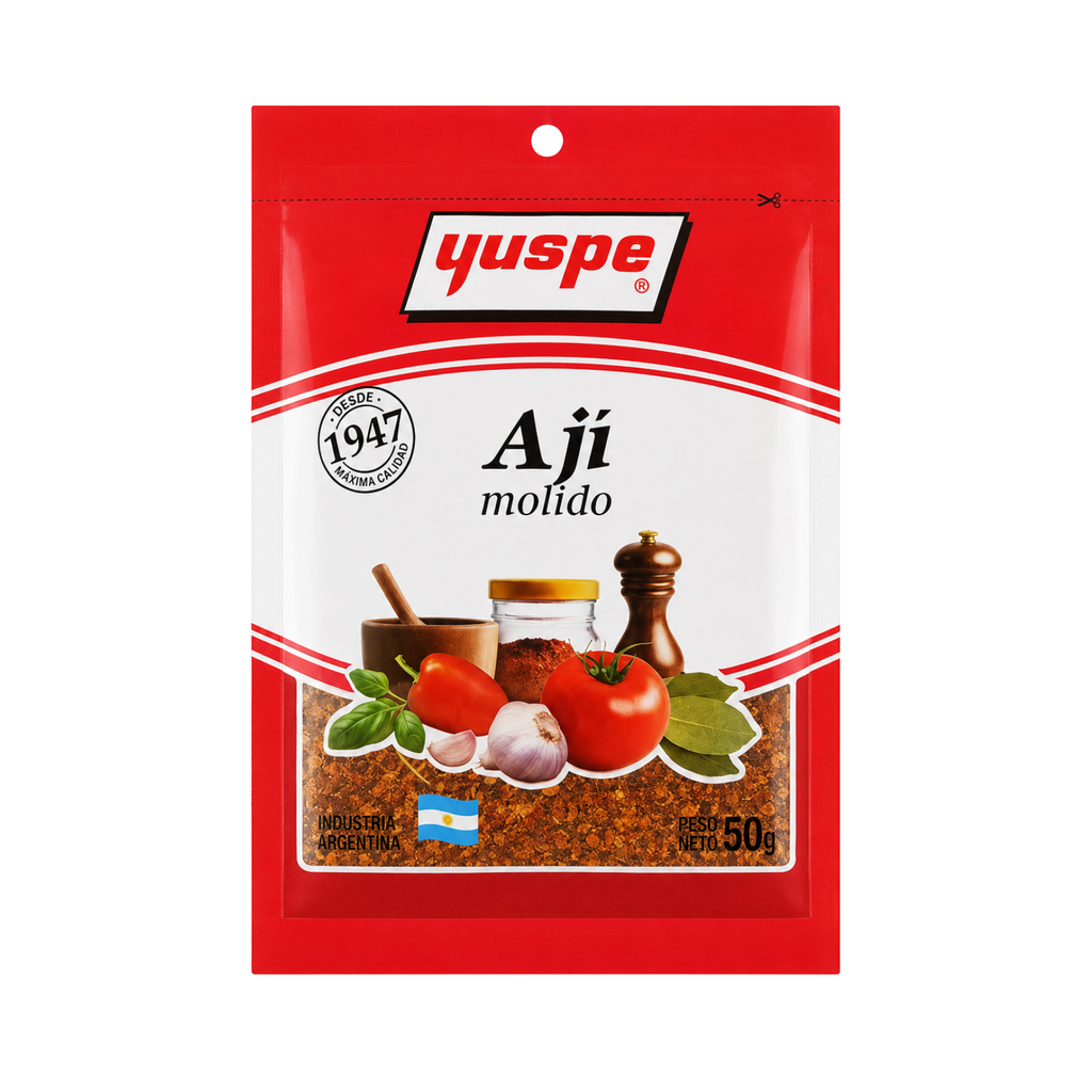 Yuspe Ají Molido  50 Grs