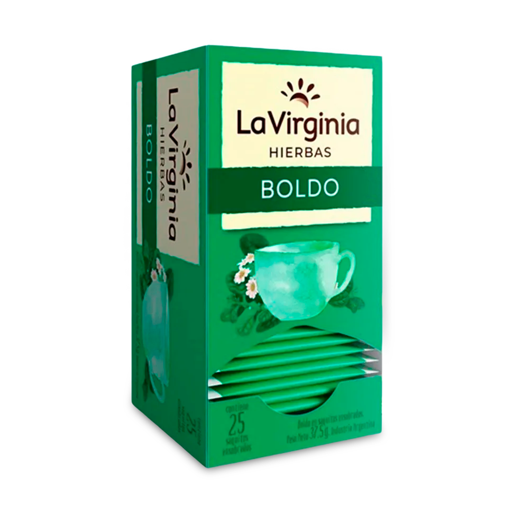 La Virginia de Boldo 25 saquitos