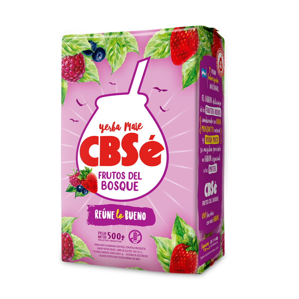 Cbse Frutos del Bosque Yerba Mate 500 Grs