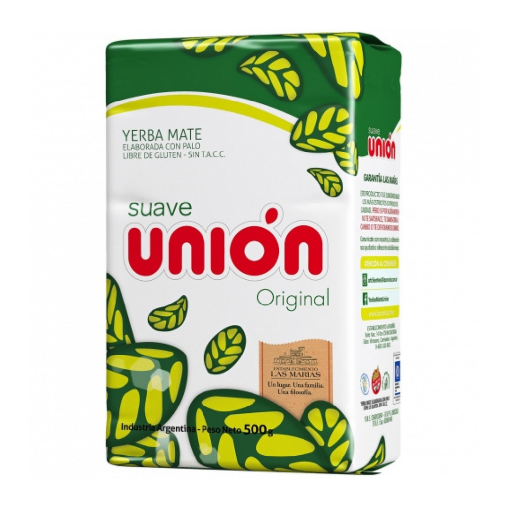 Union Yerba Mate Suave 500 Grs