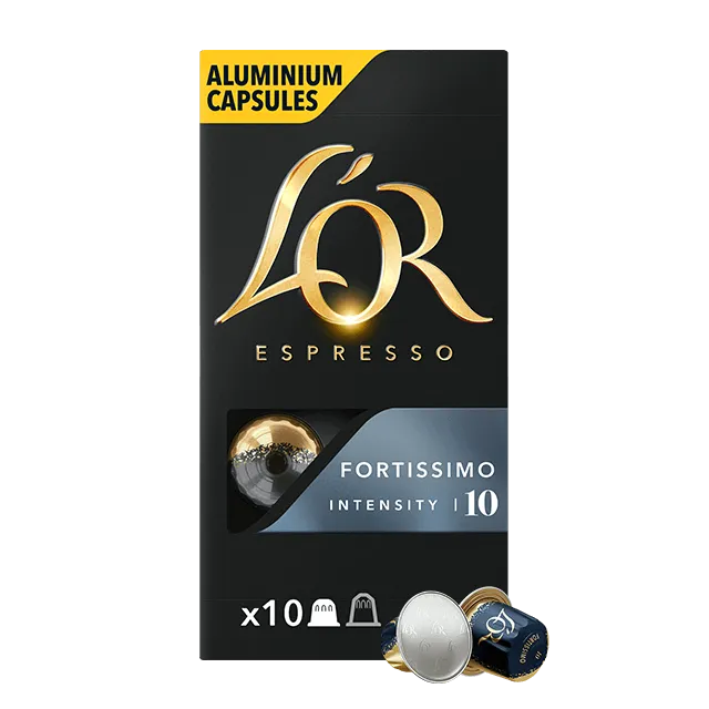 L'OR Nespresso Compatible Fortissimo 10 Uds