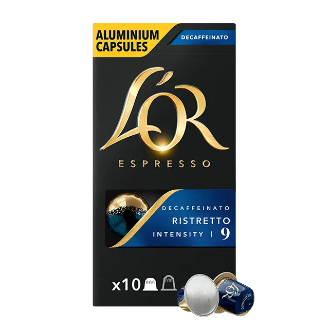 L'OR Nespresso Compatible Ristretto Descafeinado 10 Uds