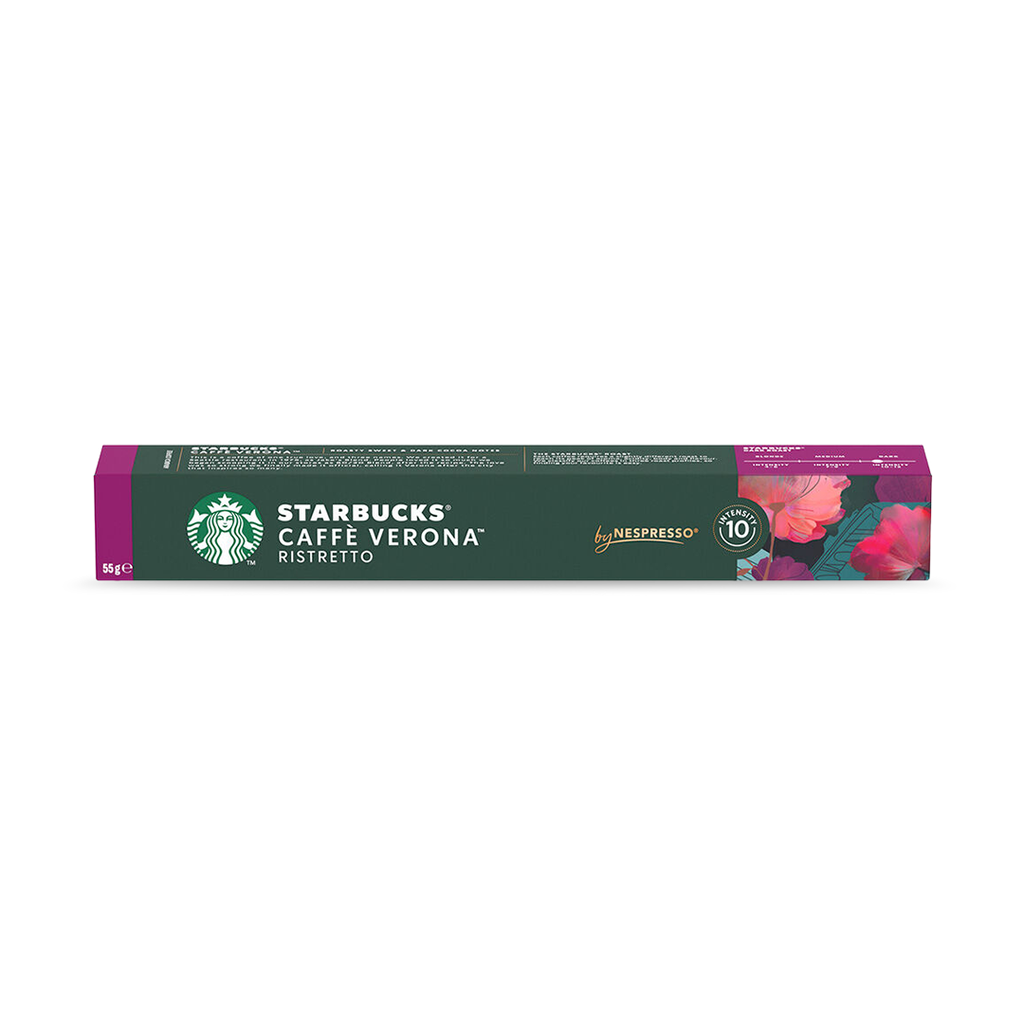 Starbucks Nespresso Compatible Verona Ristretto 10 uds