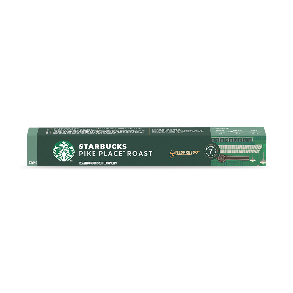 Starbucks Nespresso Compatible Pike Place Roast 10 Uds