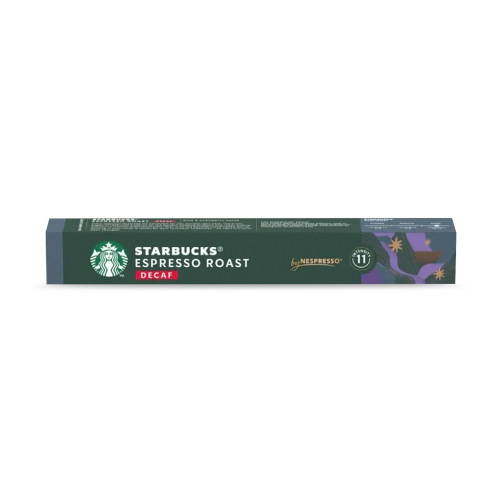 Starbucks Nespresso Compatible Espresso Roast Descafeinado 10 Uds