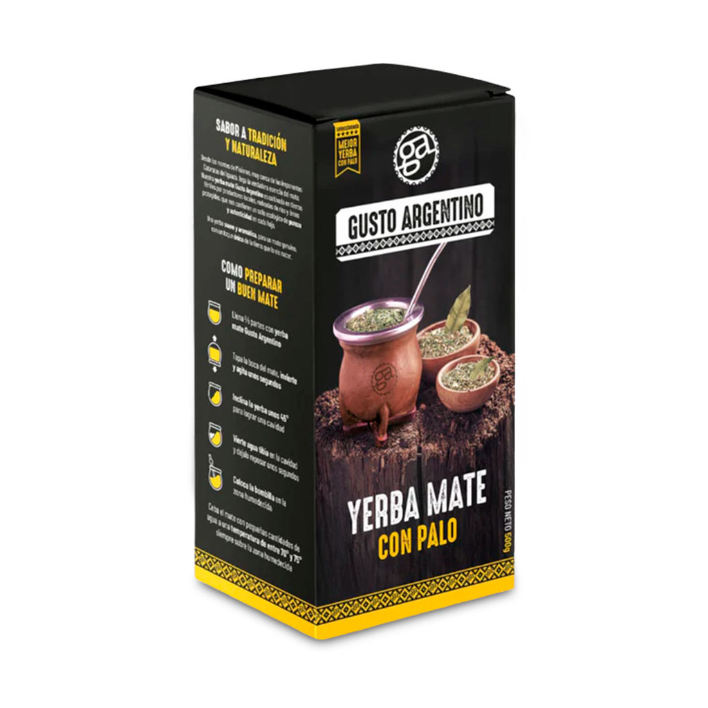 Yerba Mate con Palo Gusto Argentino 500 grs