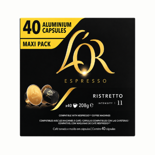 L'OR Nespresso Compatible Ristretto 40 Uds