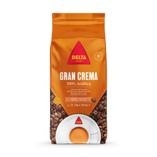 Delta Cafe Gran Crema Granos 1 Kg