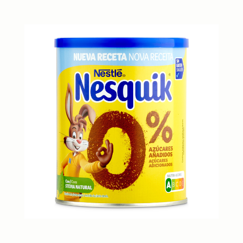 Nesquik Instantaneo 0% Azucares Añadidos 320 Grs