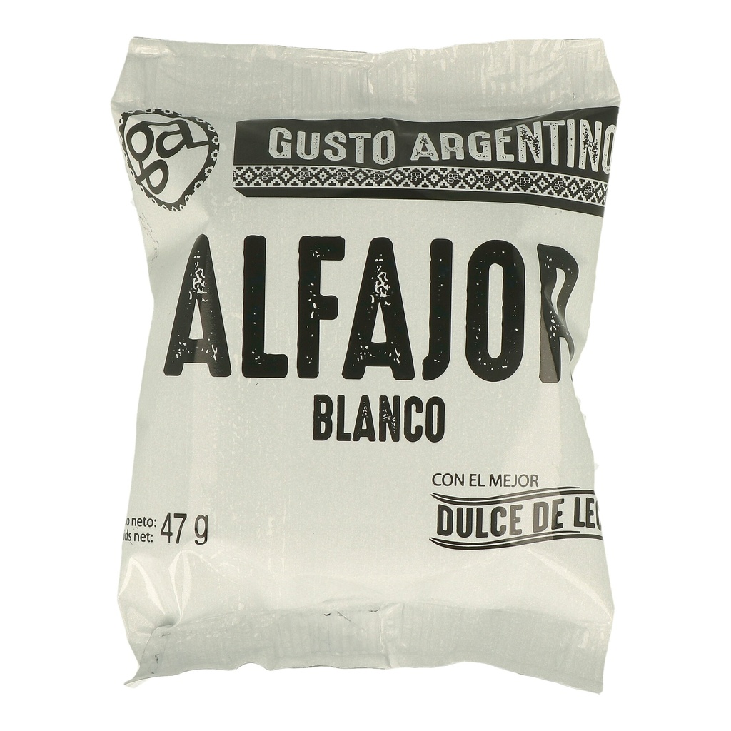 Alfajor Gusto Argentino Blanco - 1 Ud
