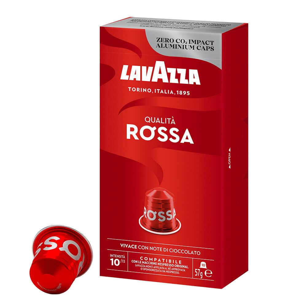 Lavazza Rossa Capsulas Compatibles Nespresso 10 Uds