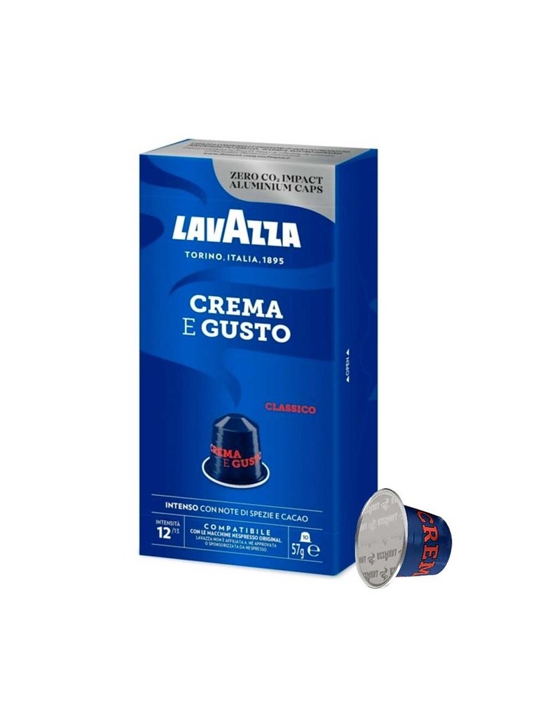 Lavazza Crema e Gusto Capsulas Compatibles Nespresso 10 Uds