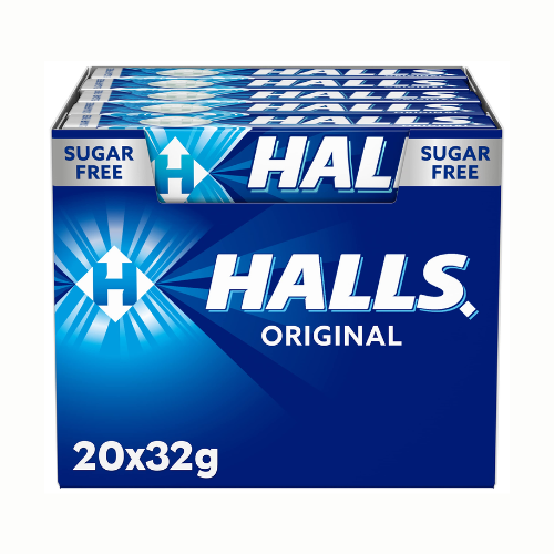 Halls Pastillas Eucalipto 20 x 32 Grs
