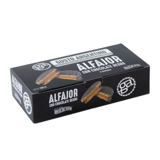[3383678000488] Alfajor Gusto Argentino Chocolate - 6 Uds