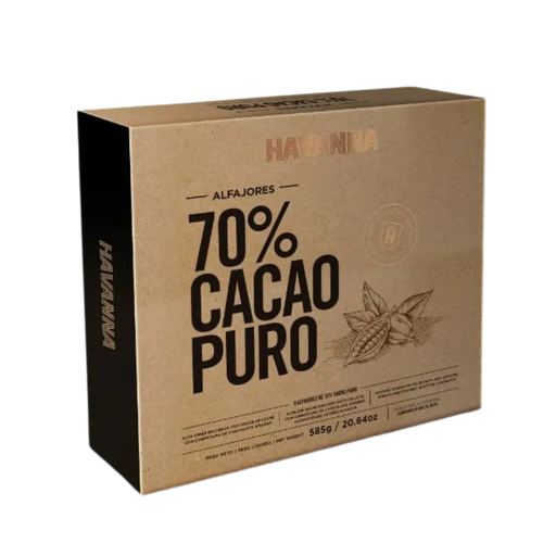 [7791875101413] Havanna Alfajores 70% Cacao 4 Unidades