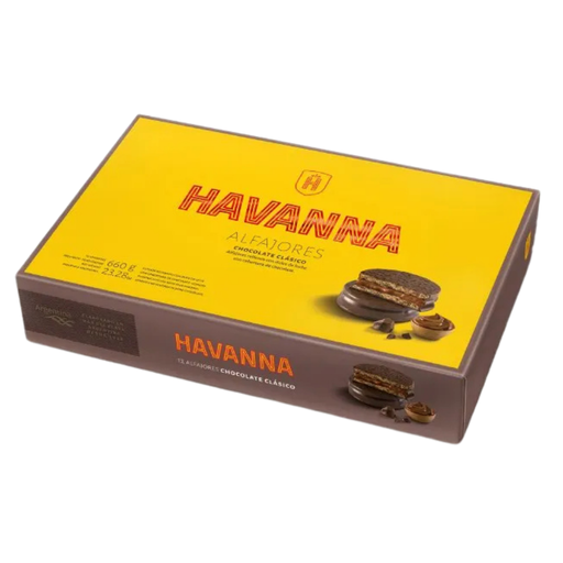 [7791875000440] Havanna 12 Alfajores de Chocolate
