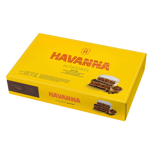 [7791875000020] Havanna 12 Alfajores Mixtos