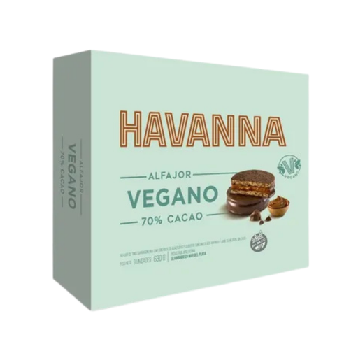 [7791875101819] Havanna Alfajores Vegano 4 Premium