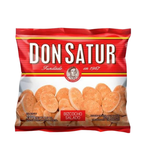 [7795735000328] Don Satur Bizcochitos Salados 200 Grs