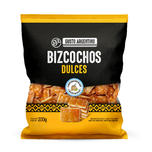 [3383678001355] Gusto Argentino Bizcochitos Dulces 200g
