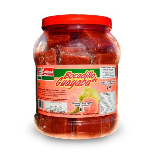 [8436038771643] Castipan 50 Bocadillos de Guayaba Bombonera