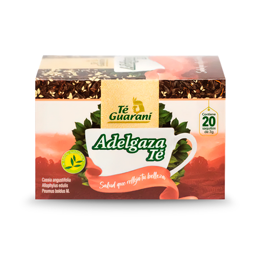 [7840127020368] Adelgazate Té Guaraní Display, 20 Saquitos