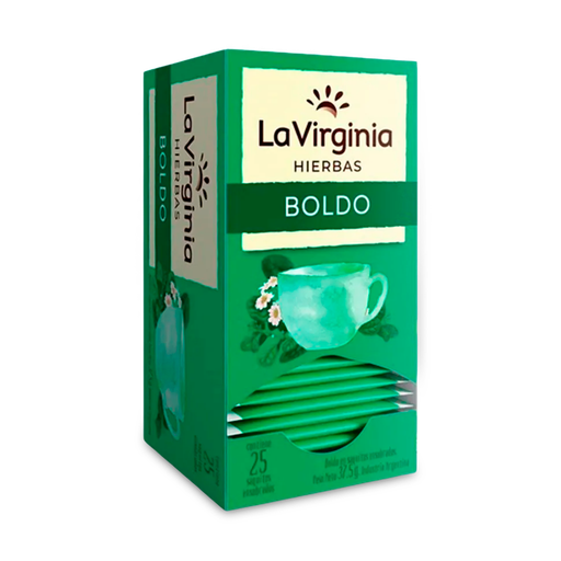 [7790150310267] Té La Virginia de Boldo 25 saquitos