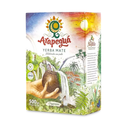 [7798199890016] Yerba Mate Organica Certificada Arapeguá 500 Grs