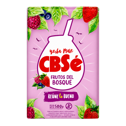 [7790710334702] Cbse Frutos del Bosque Yerba Mate 500 Grs