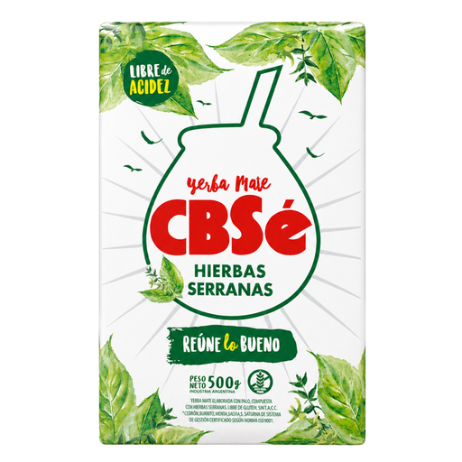 [7790710334535] Cbse Hierbas Serranas Yerba Mate 500 Grs