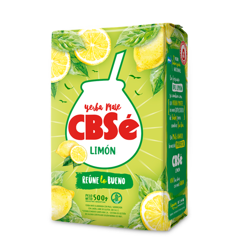 [7790710334597] Cbse Limón Yerba Mate  500 Grs