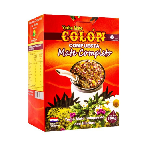 [7840037000870] Colon 5 en 1 500 Grs Yerba Mate 