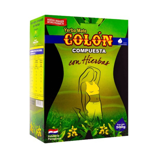 [7840037000832] Colon Fit (90-60-90) 500 Grs Yerba Mate 