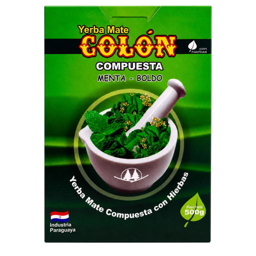 [7840037000986] Colon Menta y Boldo 500 Grs Yerba Mate 