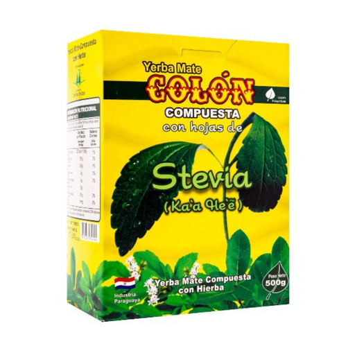 [7840037014204] Colon Stevia 500 Grs Yerba Mate 