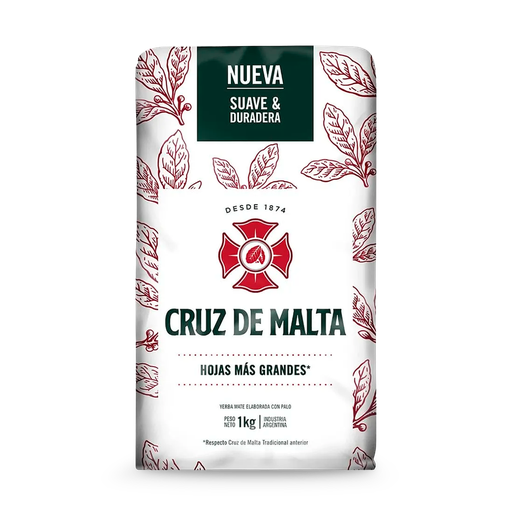 [7790070508621] Cruz de Malta Yerba Mate 1 Kg