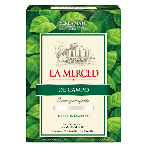 [7790387015607] La Merced de Campo Yerba Mate 500 Grs