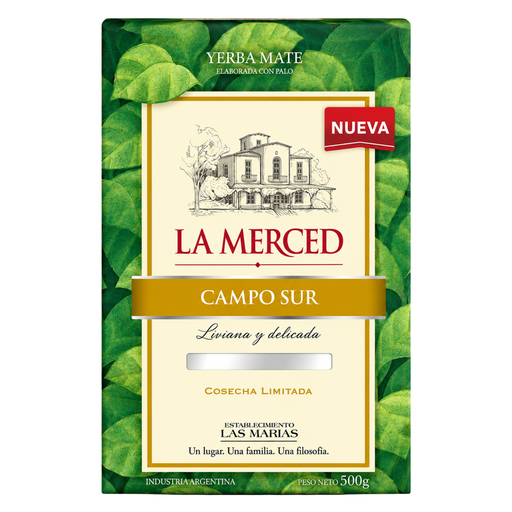 [7790387015645] La Merced Campo Sur Yerba Mate 500 Grs