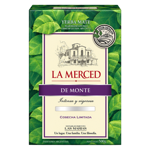 [7790387015614] La Merced de Monte Yerba Mate 500 Grs