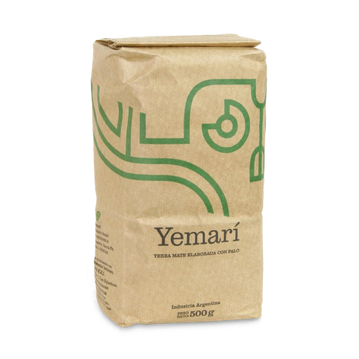 [0700083833433] Yerba Mate Agroecologica Yemarí 500 Grs