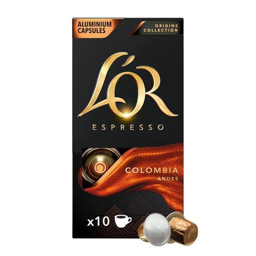 [8711000357613] L'OR Espresso Café Cápsulas Colombia 10 Uds