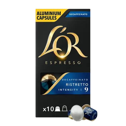 [8711000357521] L'OR Nespresso Compatible Ristretto Descafeinado 10 Uds