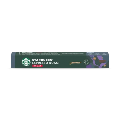 [7613037280883] Starbucks Espresso Roast Descafeinado para Nespresso 10 Capsulas