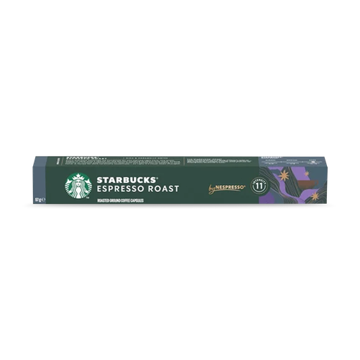 [7613037280975] Starbucks Nespresso Compatible Espresso Roast 10 Uds