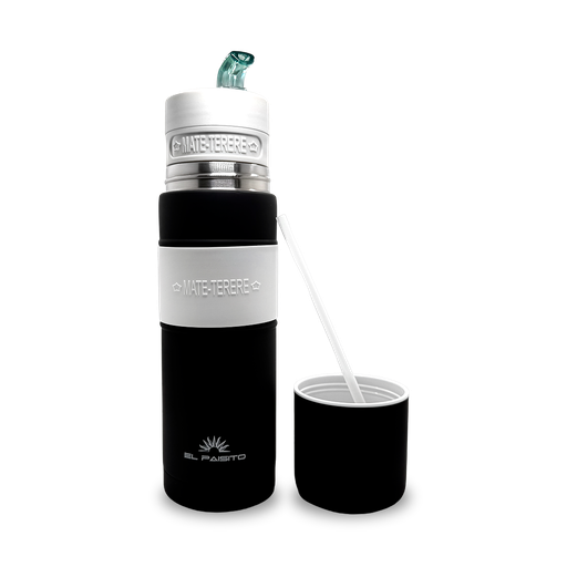 [TERMO-ELPAISITO-3EN1-1UD] Termo Mate Listo (Termo-Mate-Bombilla) Acero Inox 700 ml